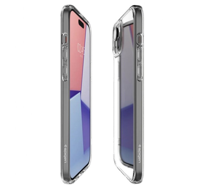 Чохол до мобільного телефона Spigen Apple iPhone 15 Plus Ultra Hybrid Crystal Clear (ACS06653)