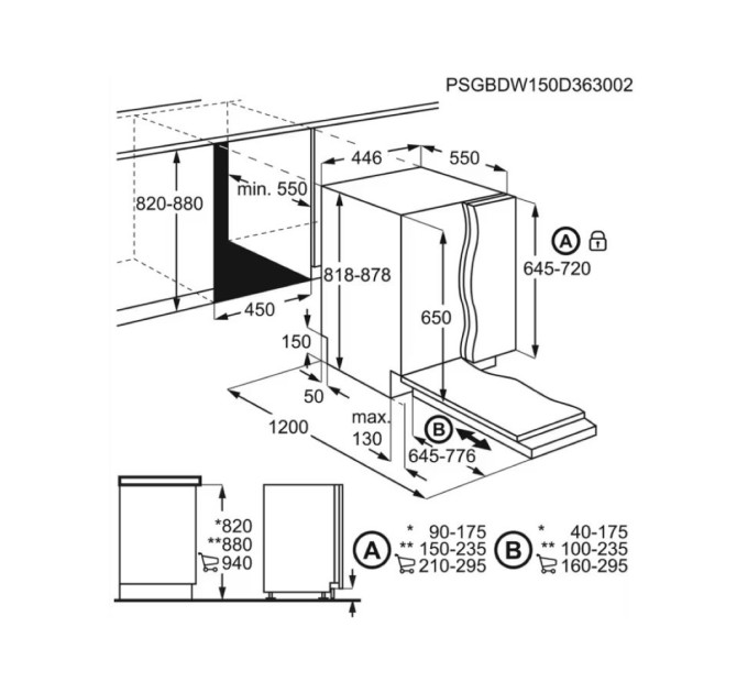 Посудомийна машина Electrolux KEMB3301L