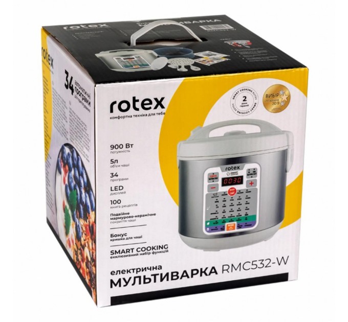 Мультиварка Rotex RMC 532-W (RMC532-W)