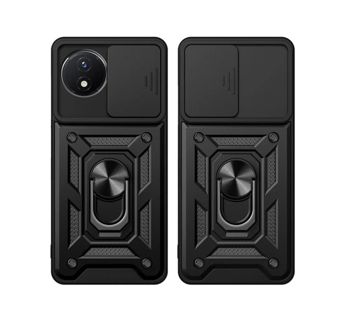 Чохол до мобільного телефона BeCover Military Vivo Y02/Y02A Black (710026)