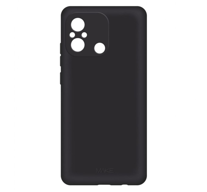 Чохол до мобільного телефона MAKE Xiaomi Redmi 12C Frame Black (MCF-XR12CBK)