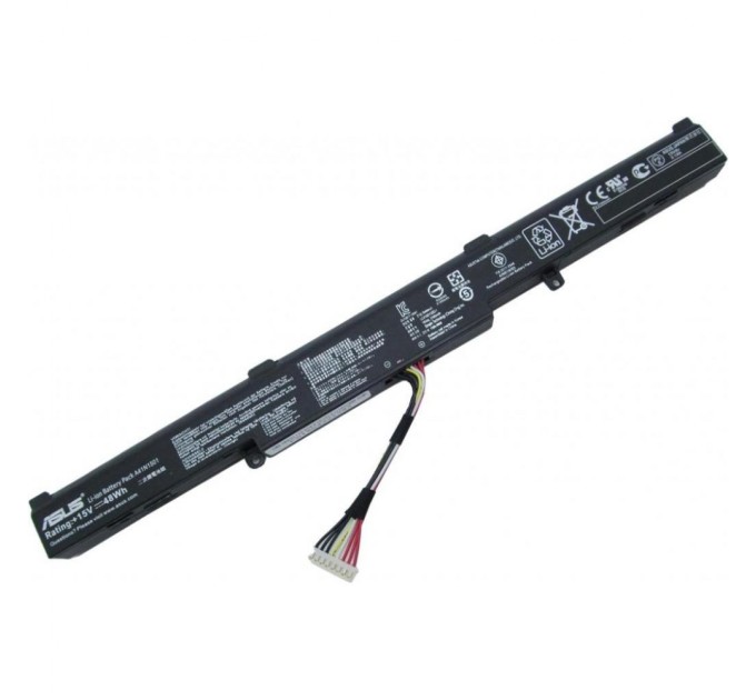 Аккумулятор для ноутбука ASUS N552 A41N1501, 3100mAh (48Wh), 4cell, 15V, Li-ion (A47193)