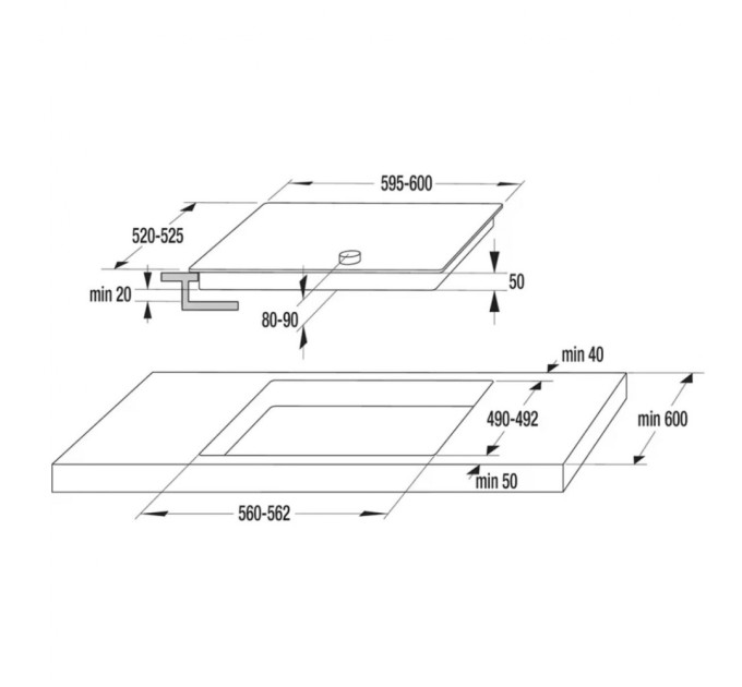 Варочна поверхня Gorenje EC642CLI