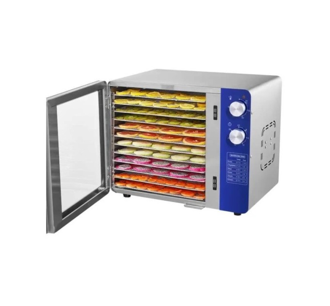 Сушка для овочів та фруктів Tekhniko DH-12M-SS