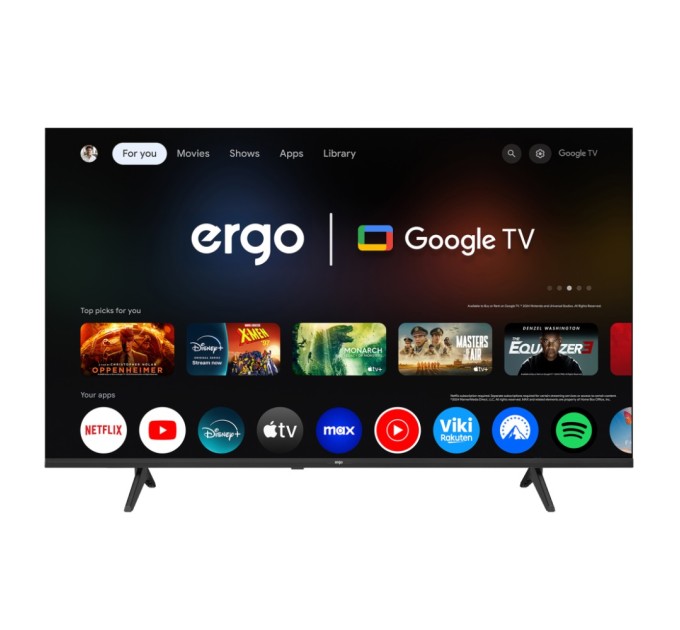 Телевізор Ergo 55JUQ7500