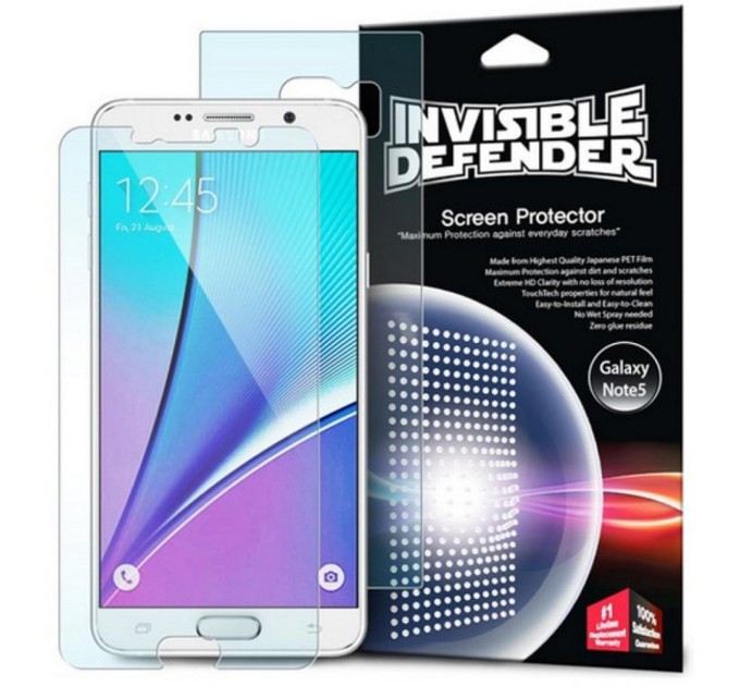 Плівка захисна Ringke для телефона Samsung Galaxy Note 5 (170925)