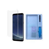 Стекло защитное PowerPlant Apple iPhone 7/8 liquid glue + UF-lamp (GL605736)