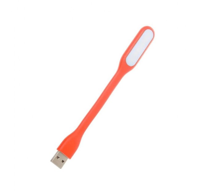 Лампа USB Optima LED, гнучка, 2 шт, помаранчевий (UL-001-OR2)