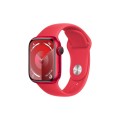 Смарт-годинник Apple Watch Series 9 GPS 41mm (PRODUCT)RED Aluminium Case with (PRODUCT)RED Sport Band - S/M (MRXG3QP/A)