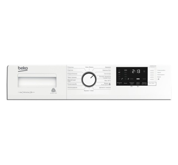 Пральна машина Beko WUE6512SXAW