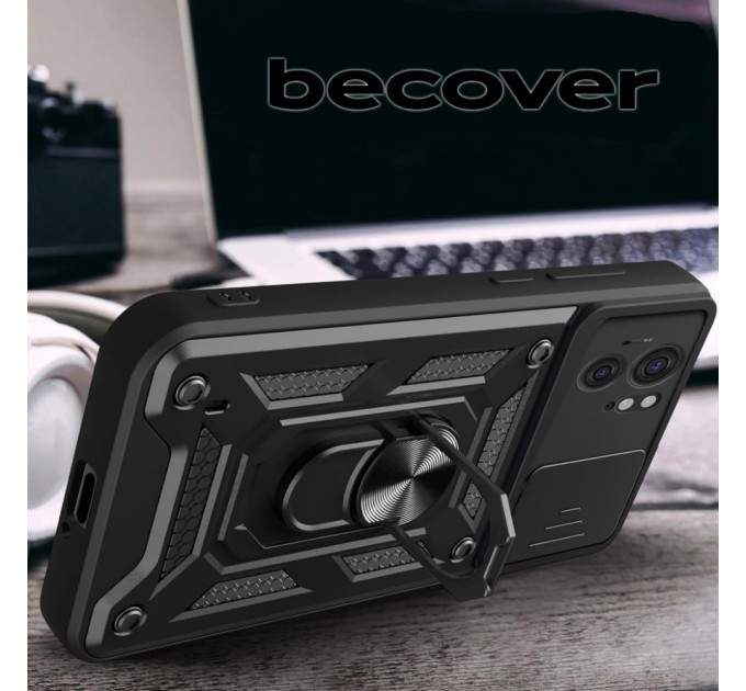 Чохол до мобільного телефона BeCover Military Motorola Edge 40 Black (710136)