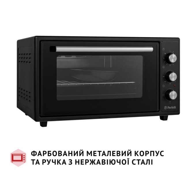 Електропіч Perfelli CLASSIC 48 BLACK