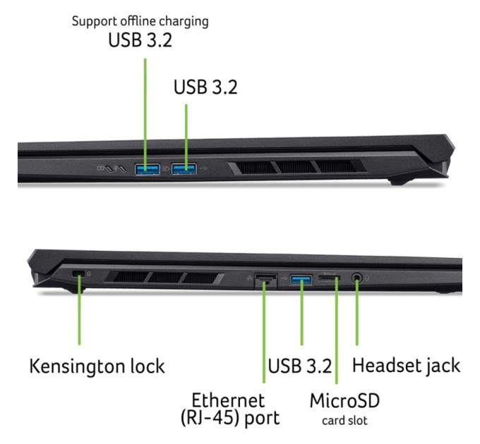 Ноутбук Acer Nitro V 16 ANV16-72 (NH.QZREU.005)
