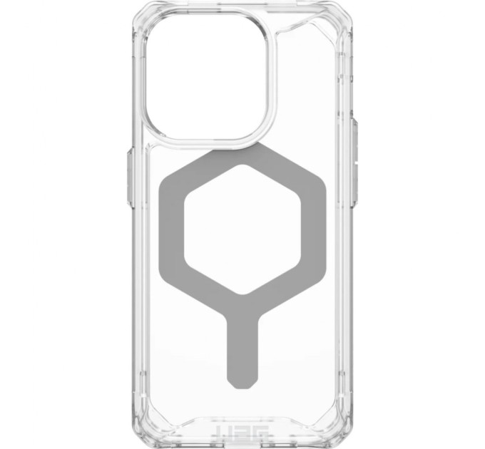 Чохол до мобільного телефона UAG Apple Iphone 15 Pro Plyo Magsafe Ice/Silver (114286114333)