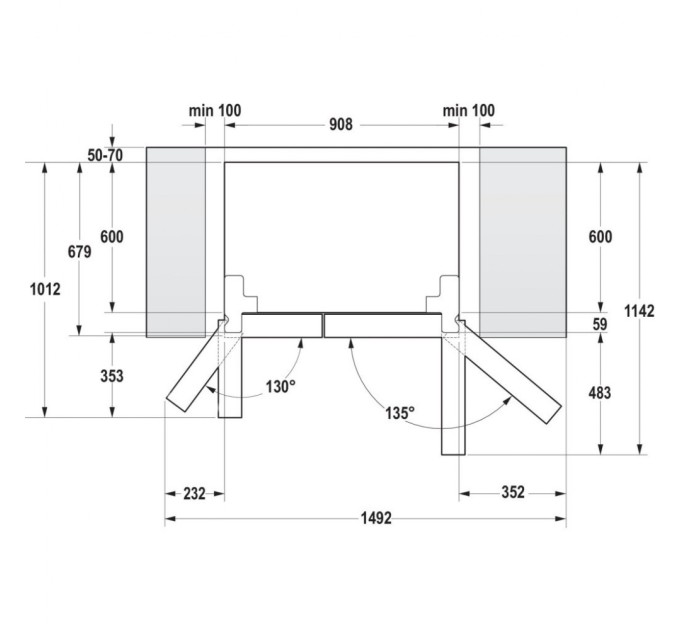 Холодильник Gorenje NRS9EVX