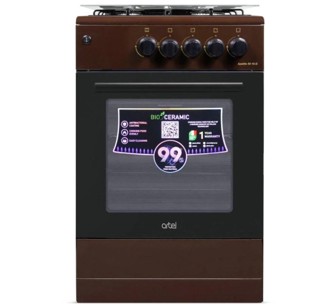 Плита Artel Apetito 50 10-G Brown