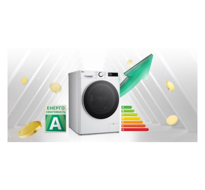 Пральна машина LG F4Y5ES0W