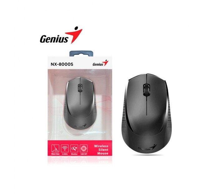 Мышка Genius NX-8000 Silent Wireless Black (31030025400)