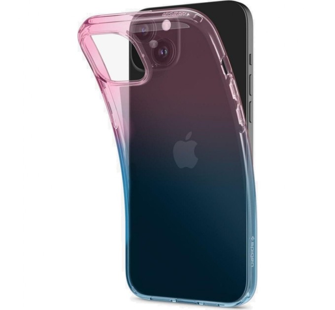 Чохол до мобільного телефона Spigen Apple iPhone 15 Liquid Crystal Gradation Pink (ACS06787)