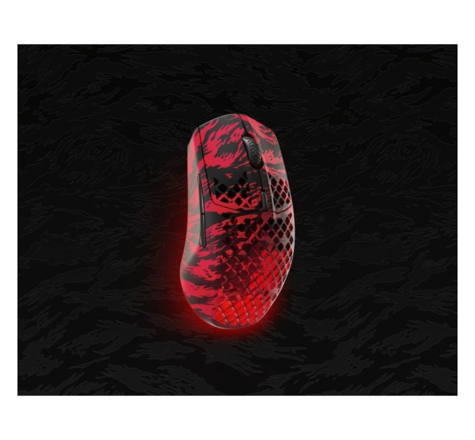 Мишка SteelSeries Aerox 3 Bluetooth RGB Faze Clan Edition Red (62609)