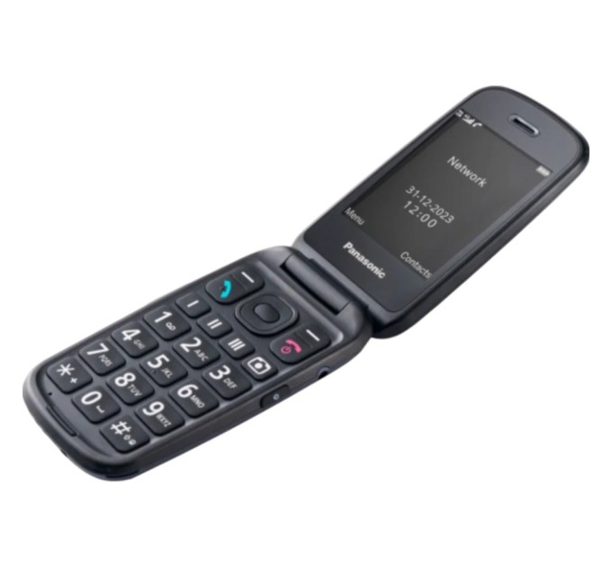 Мобільний телефон Panasonic KX-TU550 Black (KX-TU550EXB)