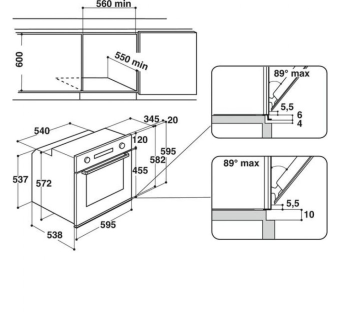 Духова шафа Whirlpool AKZ96270IX