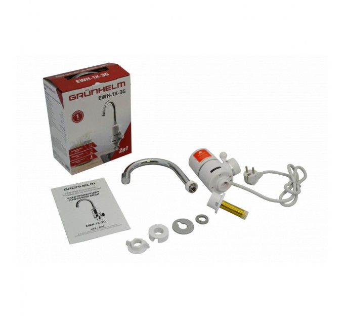 Проточний водонагрівач Grunhelm EWH-1X-3G