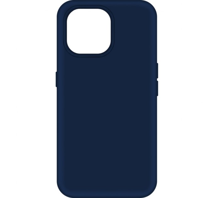 Чохол до мобільного телефона MAKE Apple iPhone 13 Pro Silicone Navy Blue (MCL-AI13PNB)