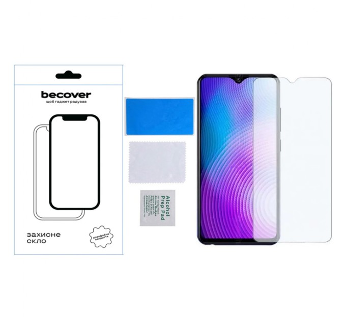 Скло захисне BeCover Tecno Spark 10C (KI5k) 3D Crystal Clear Glass (709748)