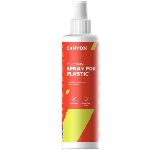 Спрей для очищення Canyon Plastic Cleaning Spray, 250ml (CNE-CCL22)