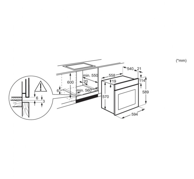 Духова шафа Electrolux EOD5H70BX