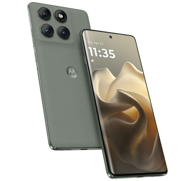 Мобільний телефон Motorola Edge 60 Pro 8/256GB Shadow (Green) (PB7X0088RS)