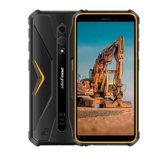 Мобільний телефон Ulefone Armor X12 3/32Gb Black Orange (6937748735625)