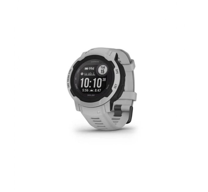 Смарт-годинник Garmin Instinct 2, Solar, Mist Gray, GPS (010-02627-01)