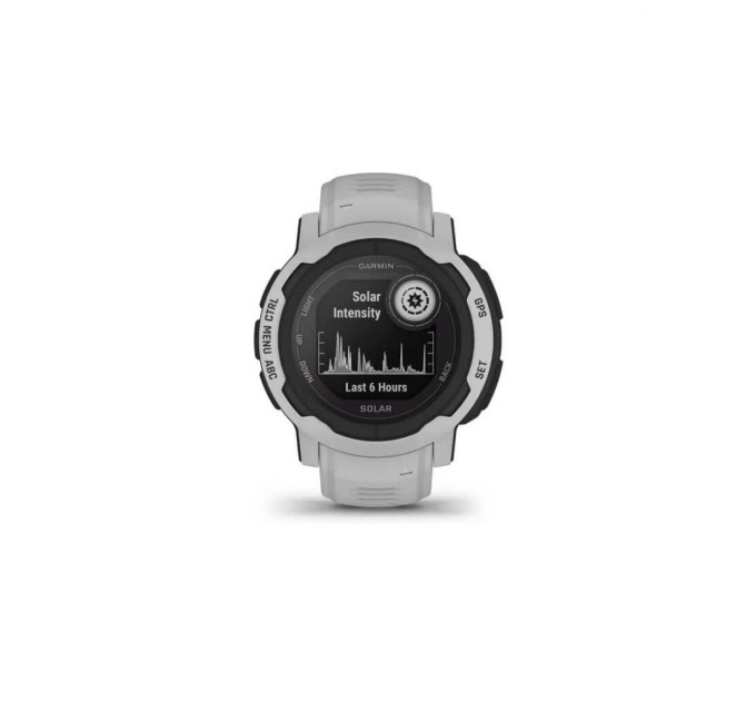 Смарт-годинник Garmin Instinct 2, Solar, Mist Gray, GPS (010-02627-01)