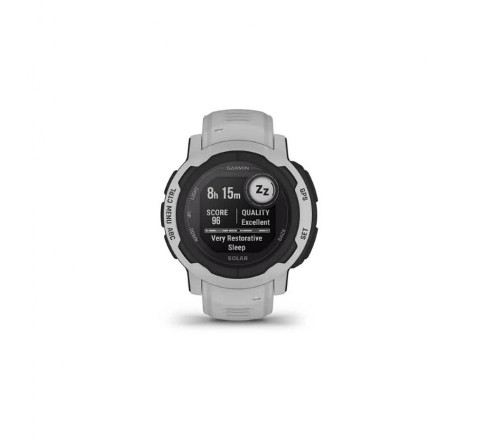 Смарт-годинник Garmin Instinct 2, Solar, Mist Gray, GPS (010-02627-01)