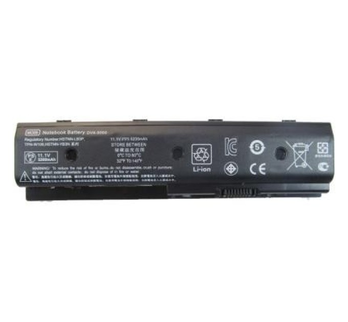 Акумулятор до ноутбука AlSoft HP Pavilion M6-1000 (DV4-5000) HSTNN-LB3P 5200mAh 6cell 11.1 (A41646)