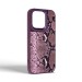 Чохол до мобільного телефона Harder Genuine Snake Apple iPhone 15 Pro Dark Purple (ARM76782)