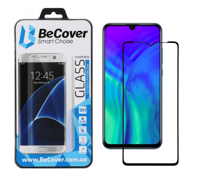 Скло захисне BeCover Honor 20 Lite Black (704546)