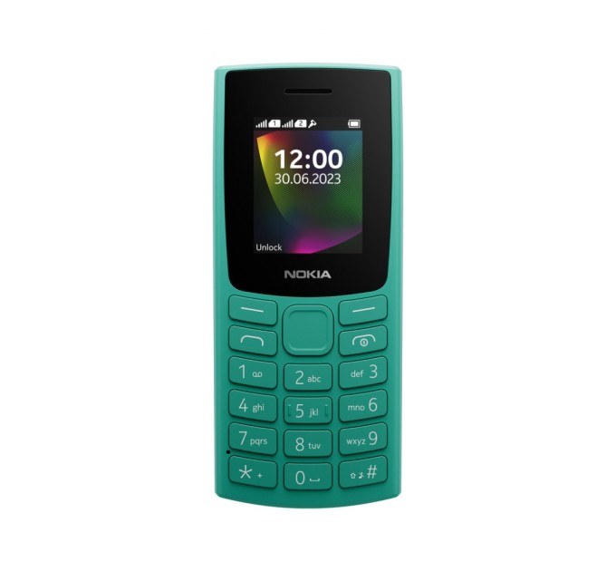 Мобільний телефон Nokia 106 DS 2023 Green (1GF019BPJ1C01)