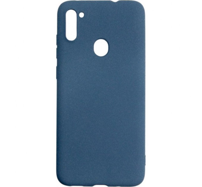 Чохол до мобільного телефона Dengos Carbon Samsung Galaxy M11, blue (DG-TPU-CRBN-70) (DG-TPU-CRBN-70)