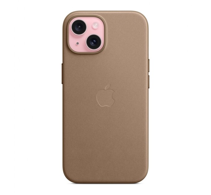 Чохол до мобільного телефона Apple iPhone 15 FineWoven Case with MagSafe Taupe (MT3C3ZM/A)