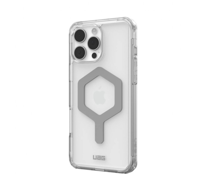 Чохол до мобільного телефона UAG iPhone 16 Pro Max Plyo Magsafe Ice/Silver (114481114333)