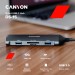 Концентратор Canyon 8-in-1 USB-C (CNS-TDS15)