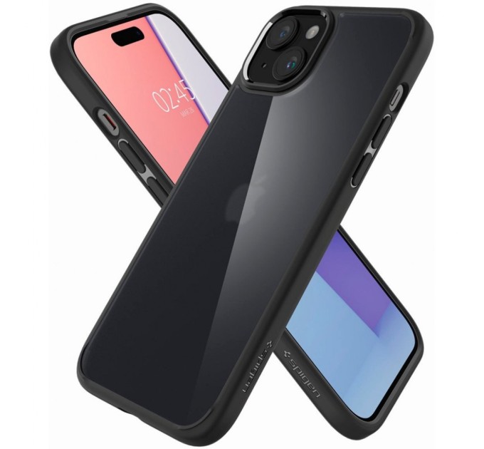 Чохол до мобільного телефона Spigen Apple iPhone 15 Plus Ultra Hybrid Frost Black (ACS06656)