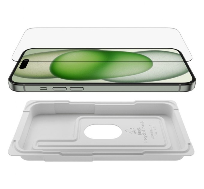 Скло захисне Belkin iPhone 15 Plus/14 Pro Max TemperedGlass (1 Pack) (OVA136ZZ)