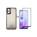 Чохол до мобільного телефона Dengos Kit for OPPO A96 4G case + glass (Black) (DG-KM-38)