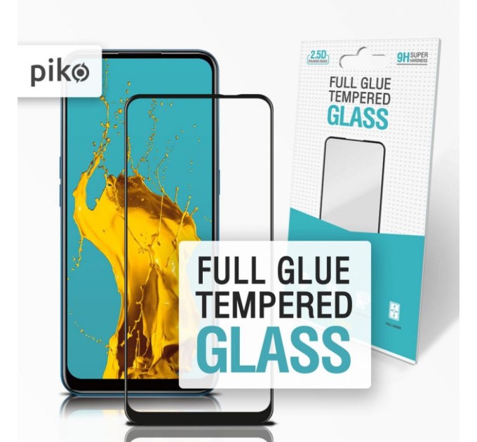 Скло захисне Piko Piko Full Glue Oppo A53 (1283126505799)