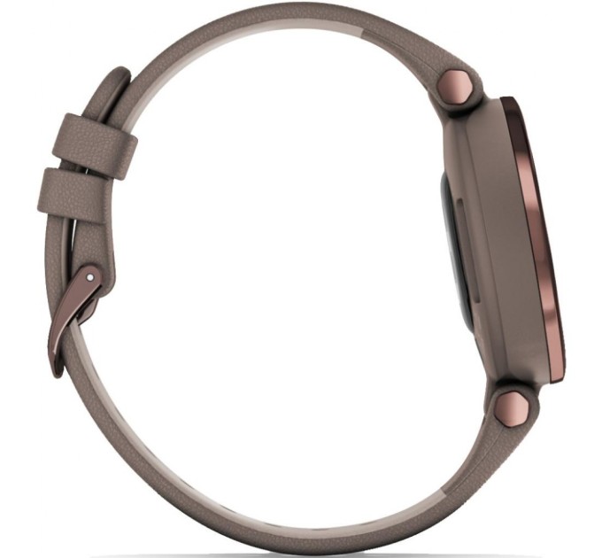 Смарт-часы Garmin Lily, DarkBronze, Paloma, Leather (010-02384-B0)