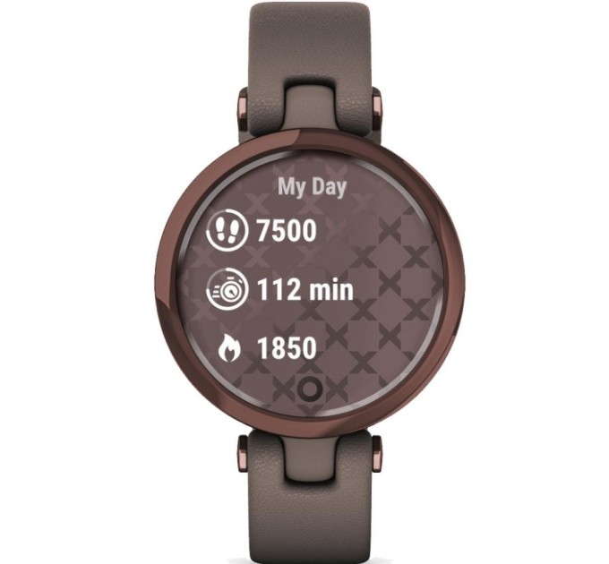 Смарт-часы Garmin Lily, DarkBronze, Paloma, Leather (010-02384-B0)